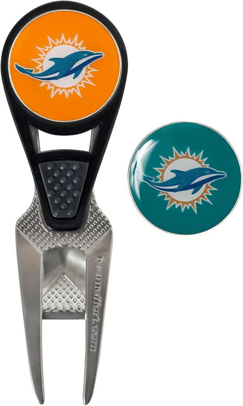 NFL CVX Ball Mark Repair Tool & 2 Ball Markers
